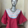 BLUSA MANGAS VOLADAS