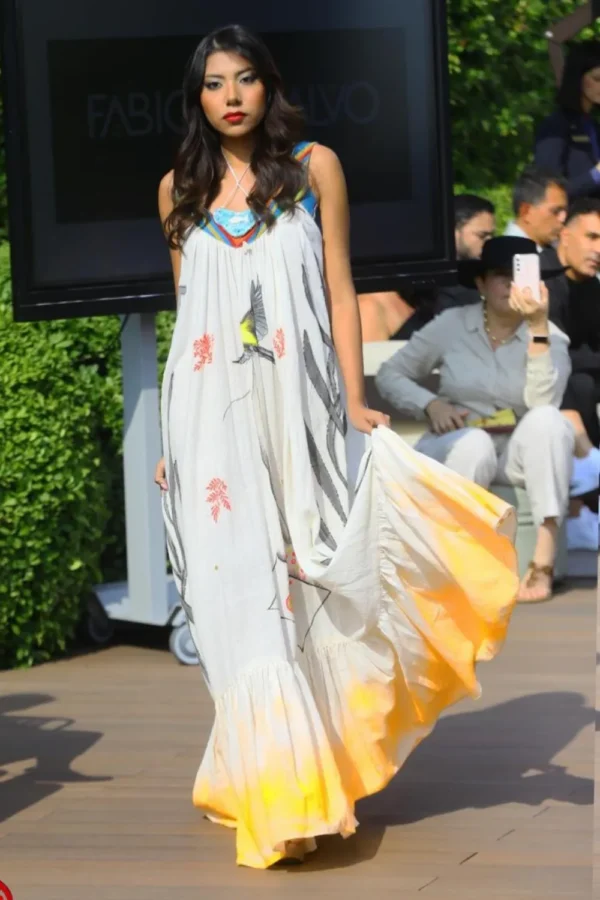 VESTIDO PINTADO MAIZ