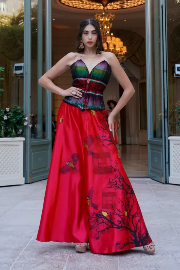 CORSET DE SEDA