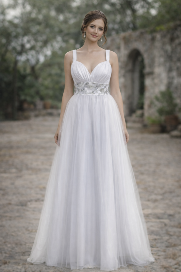 VESTIDO DE NOVIA MODELO PERLA