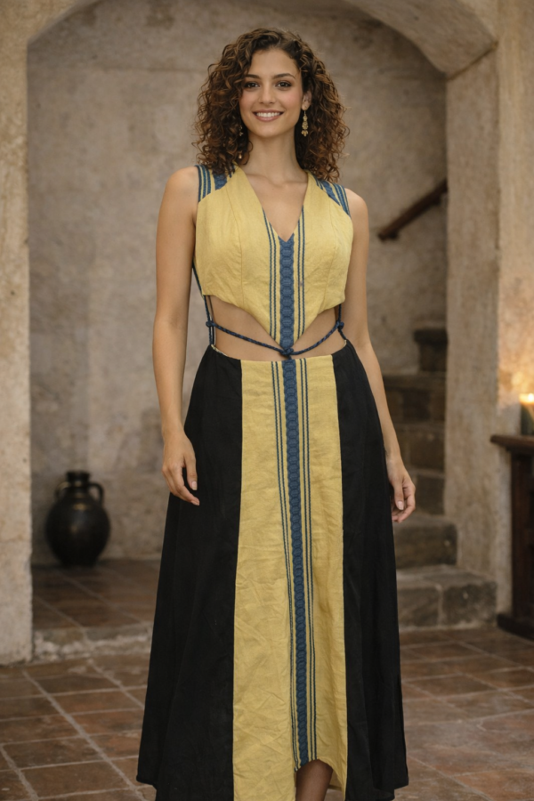 VESTIDO MODELO SOL DE ORO